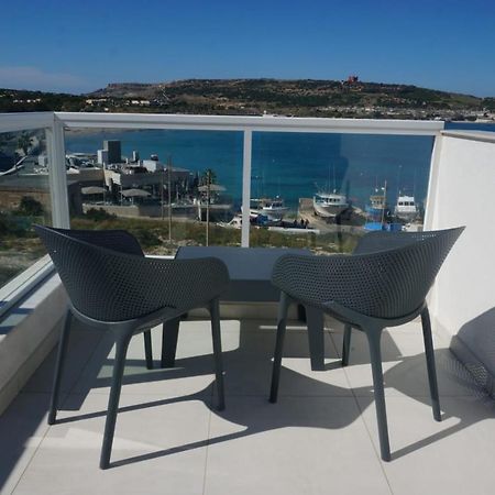 Sea View Penthouse Mellieha Bay Daire Dış mekan fotoğraf
