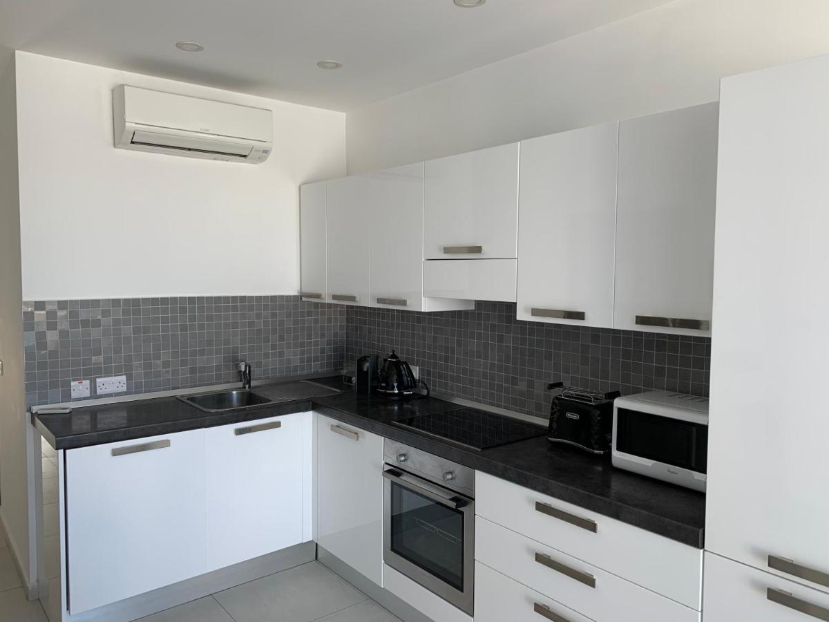 Sea View Penthouse Mellieha Bay Daire Dış mekan fotoğraf