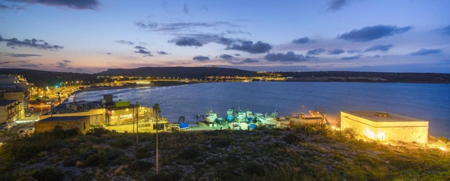 Sea View Penthouse Mellieha Bay Daire Dış mekan fotoğraf